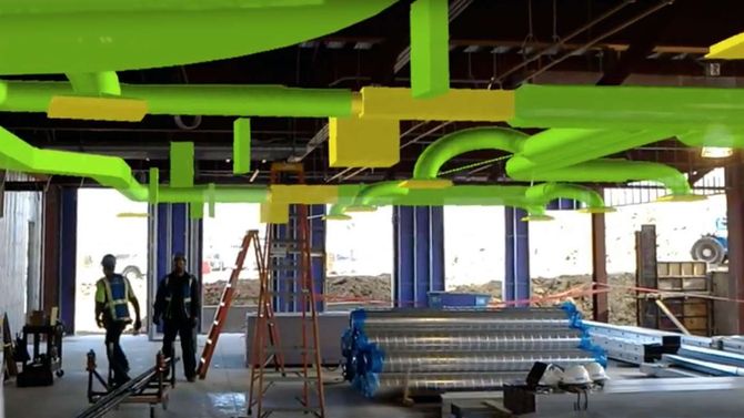 Trimble lager mixed reality-program til Microsofts Hololens-briller.