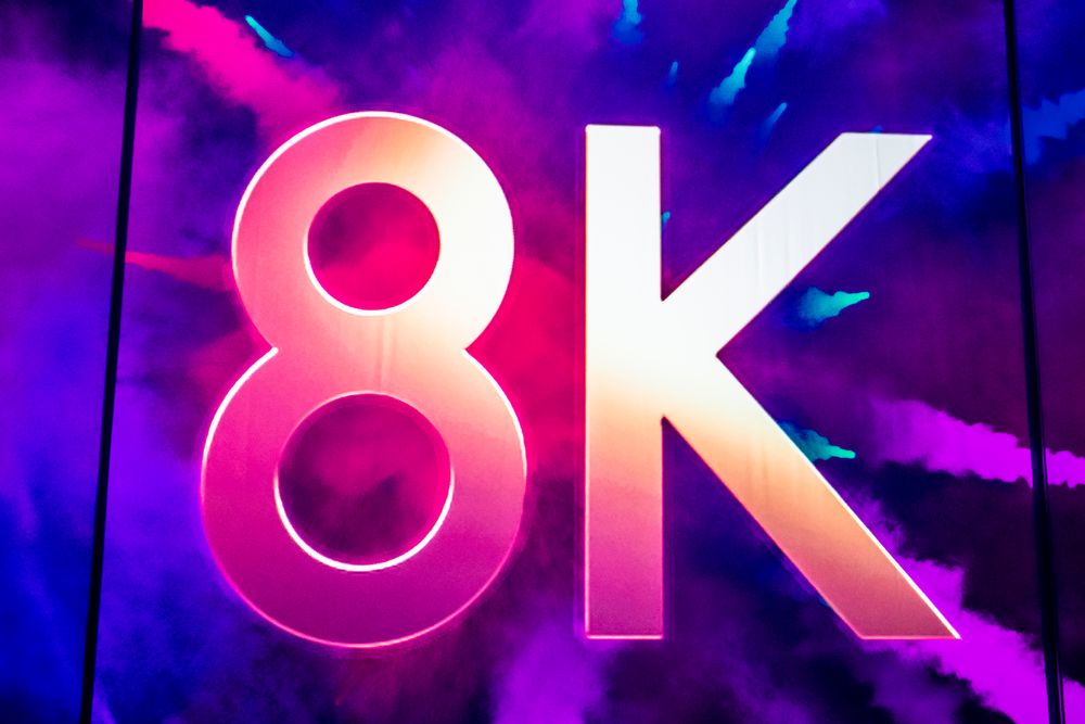 Enten vi trenger det eller ikke, 8K kommer.
