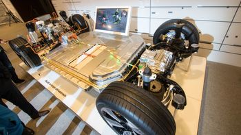 Understellet til Audi E-tron.