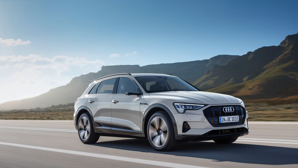 Den kommende elbilen Audi E-tron