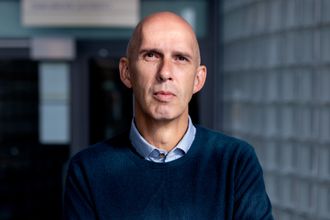 Redaktør Frank Gander i dokumentar- og samfunnsavdelingen i NRK