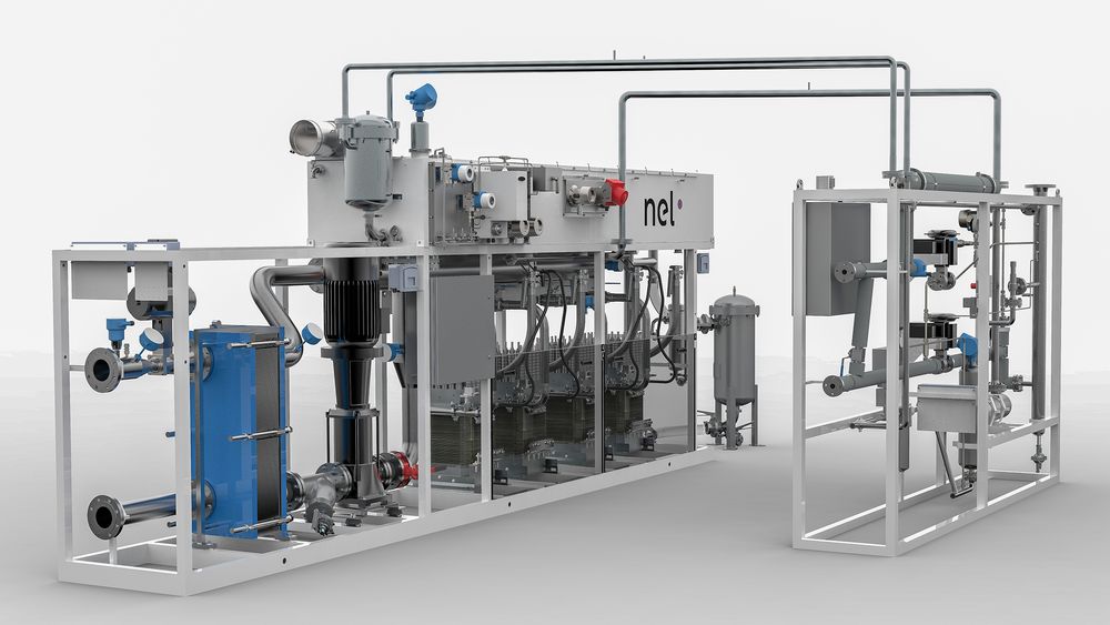 P2G: NELs elektrolyseanlegg skal bruke overskuddsenergi fra solkraft til å produsere hydrogen.