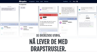 Faksimile fra Aftenpostens artikkel.