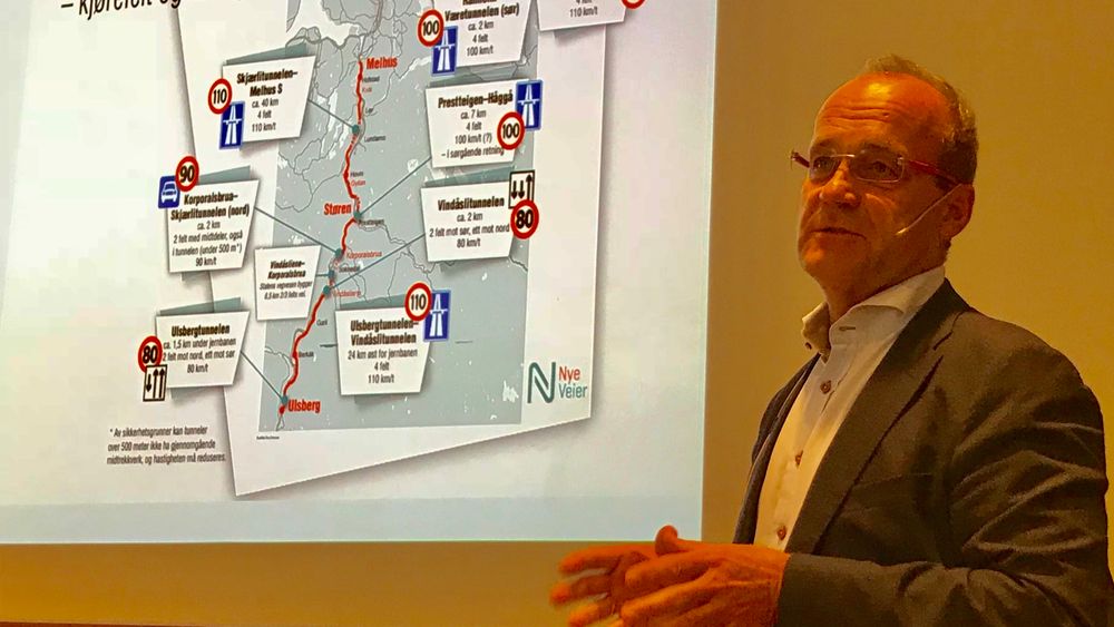 Johan Arnt Vatnan og Nye Veier vil prioritere om på prosjektene i Trøndelag.  