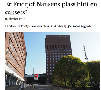 Faksimile fra «Nyhetsavisen Ja til bilen i Oslo»