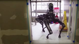 Robothunden skal få seg jobb i byggebransjen