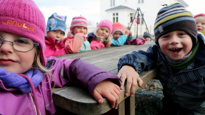Marihøna musikk- og friluftsbarnehage på Ørland. Ann-Elisabeth Hustad og Roar Hustad.