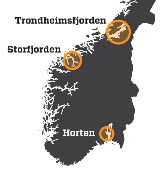 Norge åpnet Trondheimsfjorden som testområde for autonome skip i 2016, Storfjorden i 2017 og Horten i år.