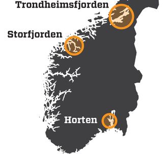 Norge åpnet Trondheimsfjorden som testområde for autonome skip i 2016, Storfjorden i 2017 og Horten i år.