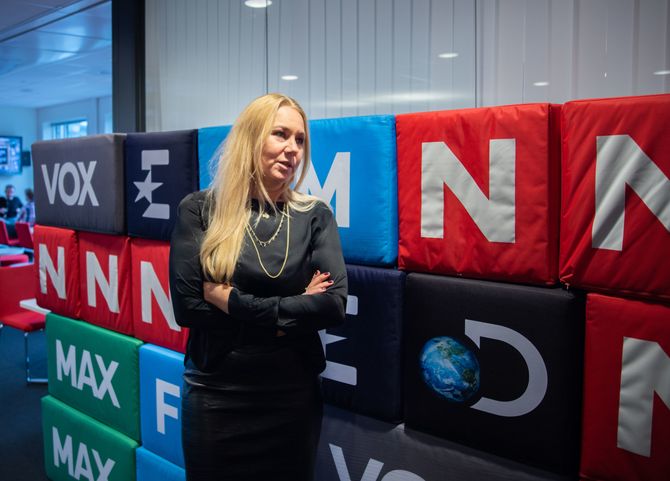 Administrerende direktør Tine Austvoll Jensen i Discovery Network Norge