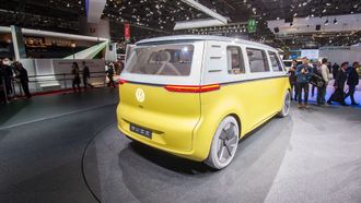 VW ID Buzz i Geneve.