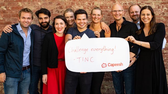 Gruppebilde av noen av TINC-deltakerne. Foto.