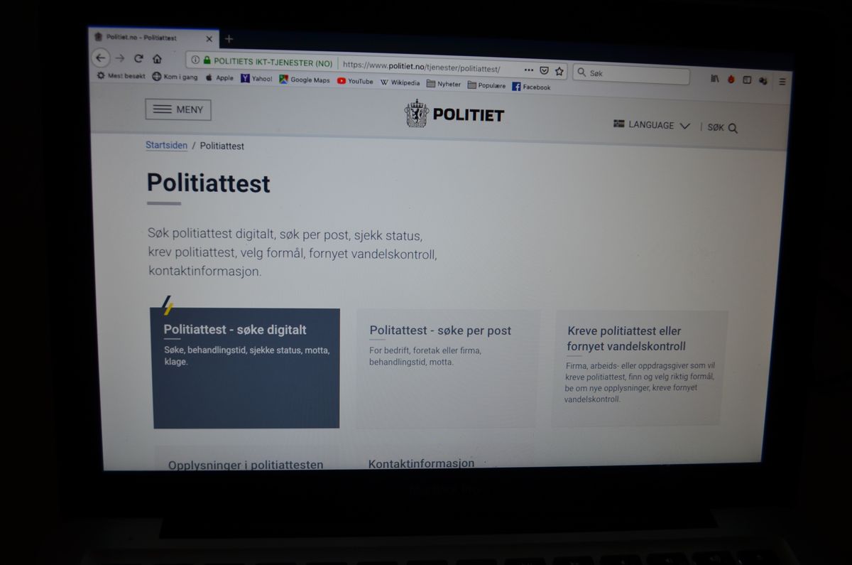 Ikke alle straffbare forhold fremkommer på en politiattest Politiforum.no