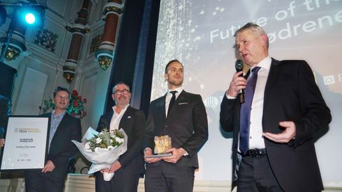 Future of the Fjords får den nye bransjeprisen Norwegian Tech Award Maritim