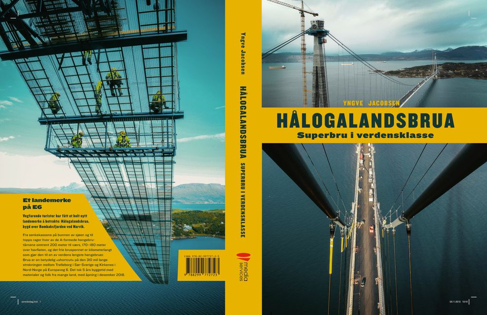 Egen bok om Hålogalandsbrua: Superbru i verdensklasse
