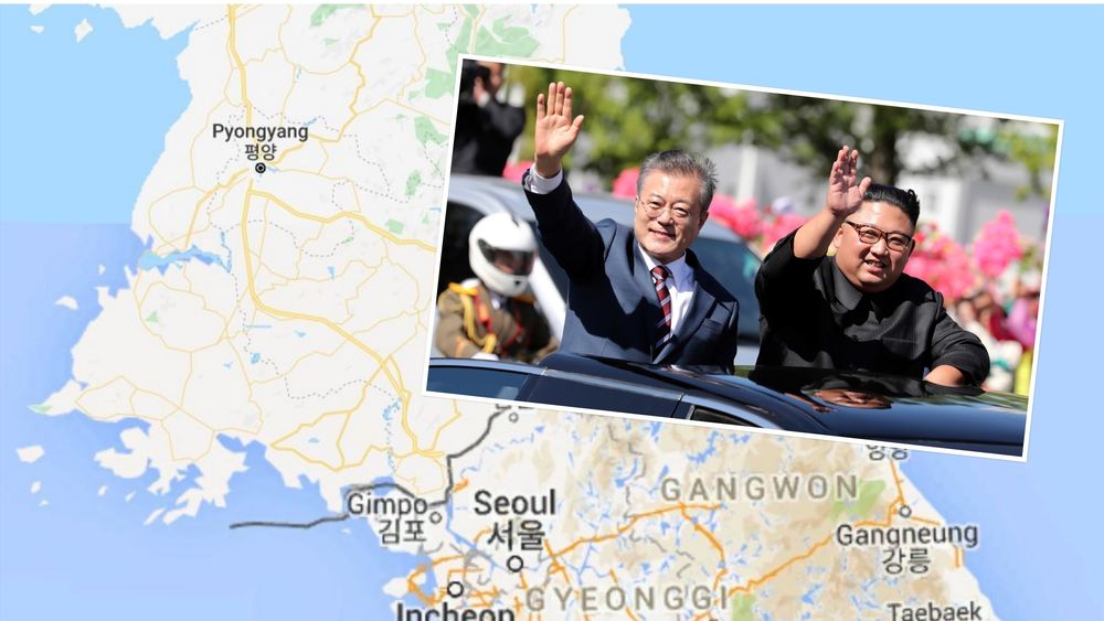 Presidentene Moon Jae-in og Kim Jong-un  fortsetter samarbeidet mellom Nord- og Sør-Korea.