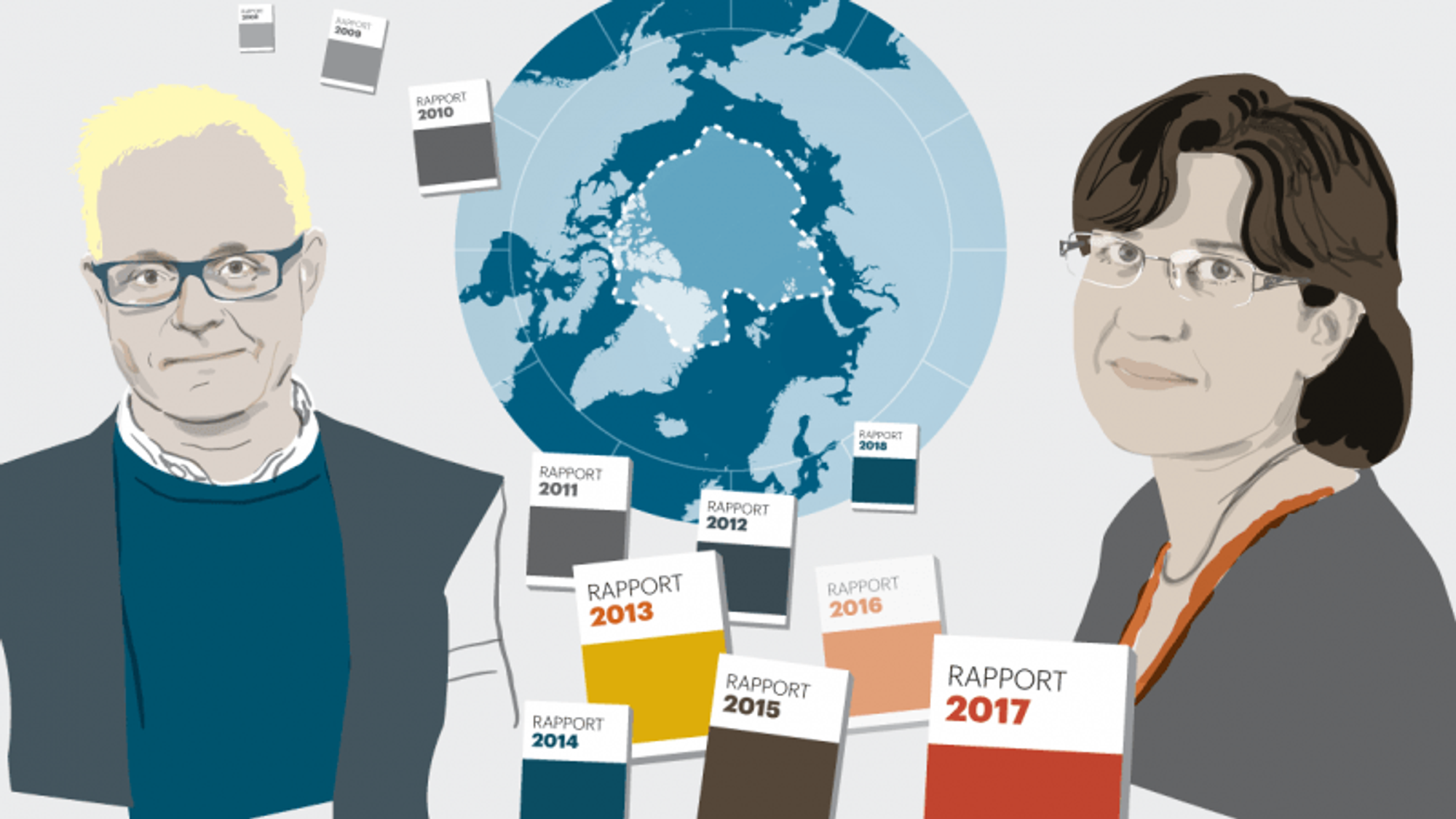 Danske Sebastian Mernild og franske Valérie Masson-Delmotte er to av mange hovedforfattere til en sjette hovedrapport fra FN’s klimapanel, IPCC, som skal komme i 2021.