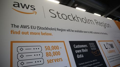 AWS åpnet i dag slusene til sine tre flunkende nye datasentre i Stockholms-området.