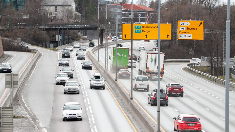 Utbyggingen av nye E18 mellom Lysaker og Asker utsettes fordi prosjektet ikke får støtte over statsbudsjettet i 2019.