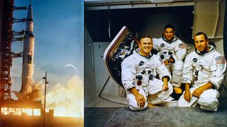 50 år siden: Apollo 8 var det første bemannede romfartøyet som besøkte månen