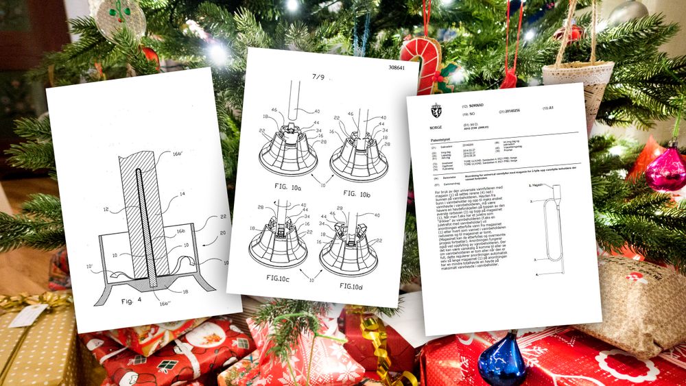 Flere oppfinnelser er patentert og forsøkt patentert for å gjøre julen enklere.