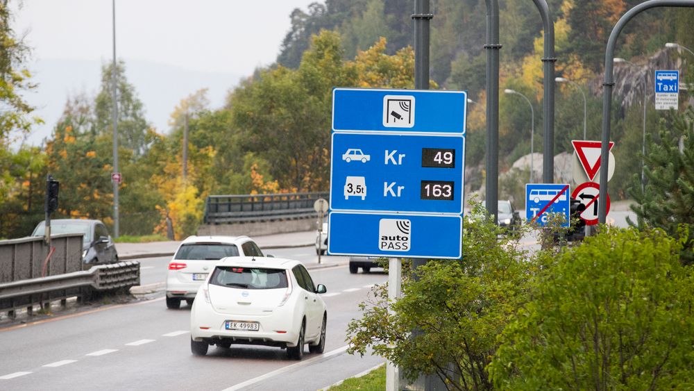 4,2 millioner færre bompasseringer i Oslo og Bærum i fjor