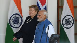 Erna Solbergs handelsutfordring: Mindre enn tre promille av norsk eksport går til India
