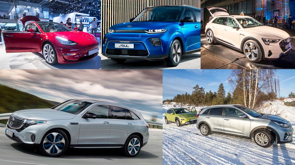 Hvilke Elbiler Kommer I 2019