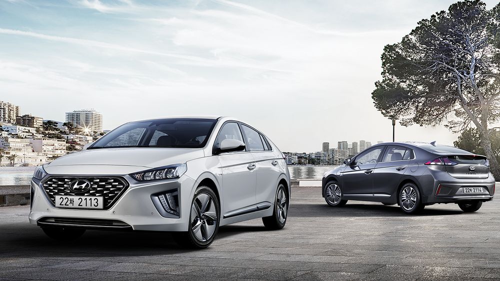 Hyundai Ioniq Her Er Nye Tu No Hyundai Har Frisket Opp Utsiden På Bilen
