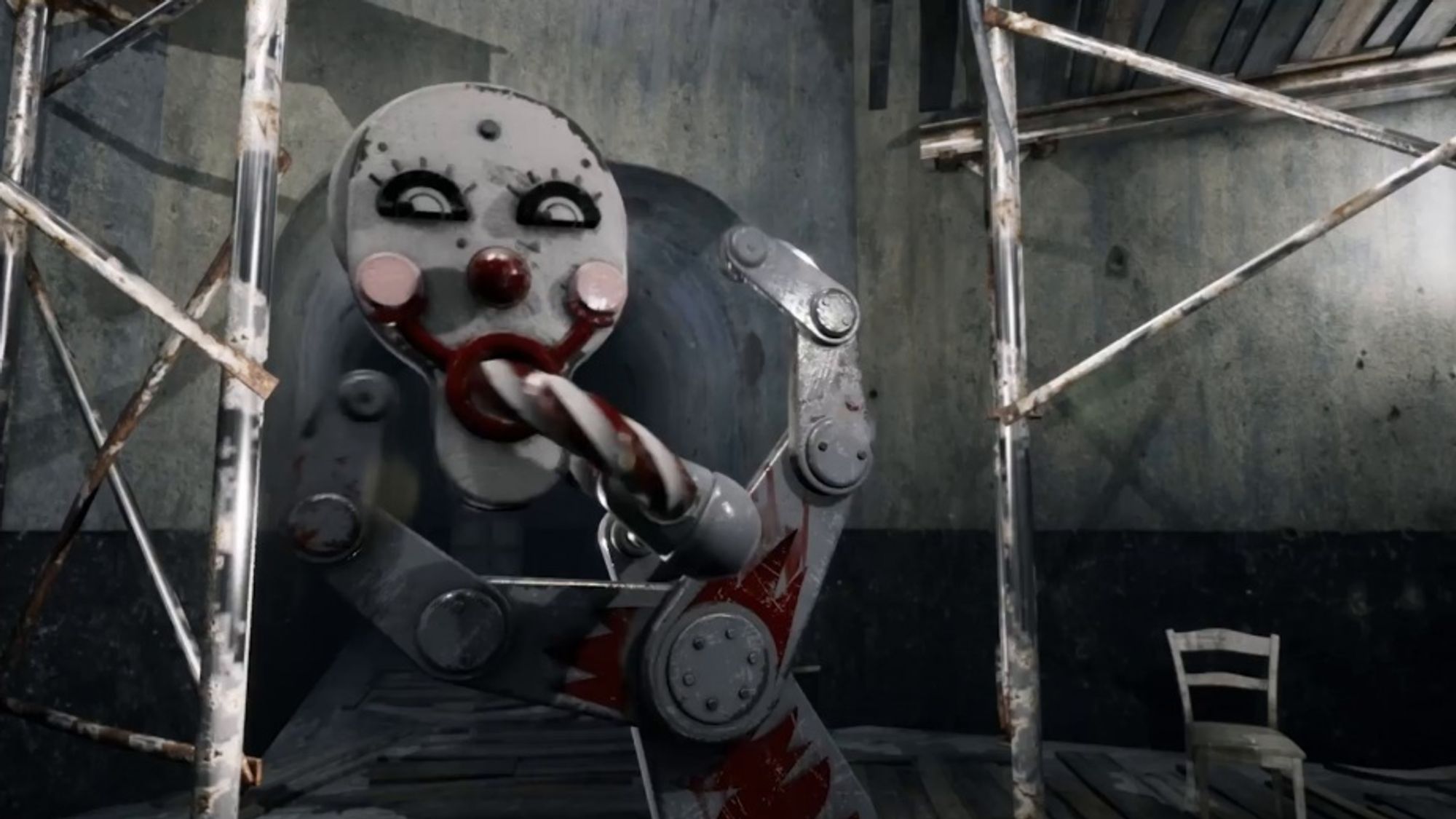 Atomic heart clown trap