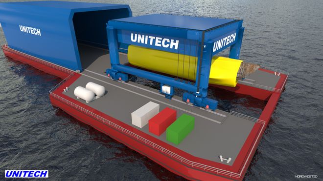 Regjeringen vil se om ny teknologi gjør det mulig å fjerne farlig ubåtvrak. En mann mener han har løsningen