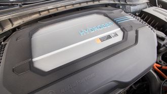 Brenselcelledrivlinjen i Hyundai Nexo.