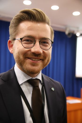 Statssekretær Sveinung Rotevatn (V), klima og miljødepartementet.