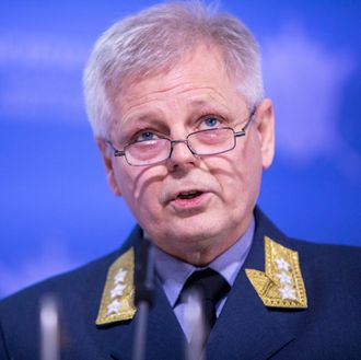 Sjef for Etterretningstjenesten, generalløytnant Morten Haga Lunde. Foto.