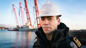 Arild Øydegard i Forsvarsmateriell er prosjektleder for berging av KNM Helge Ingstad.