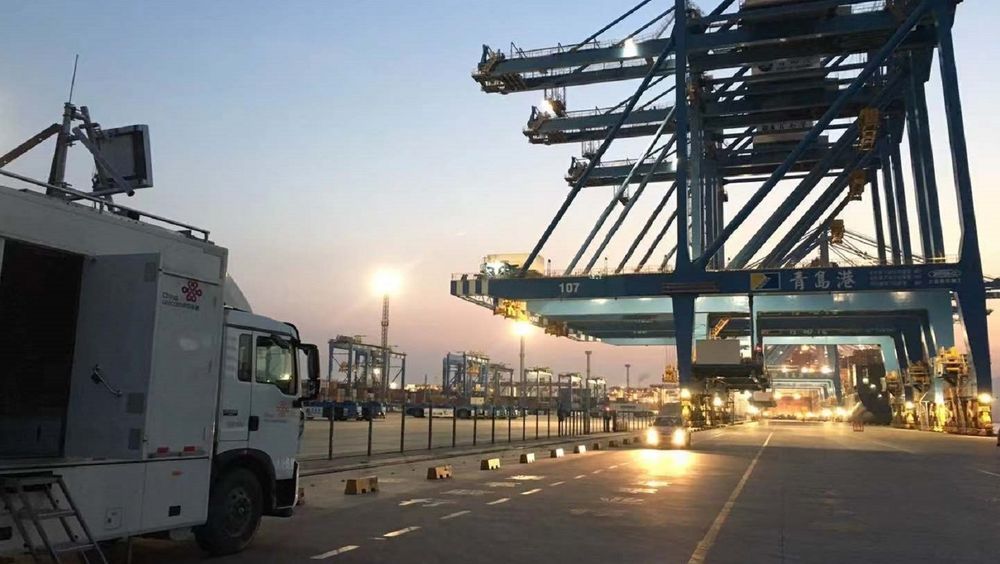 Ericsson og China Unicom har testet bruk av 5G som nettverk for å styre kraner i den automatiserte container-havna i Qingdao.