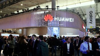 Huaweis stand på MWC 2019 i Barcelona.