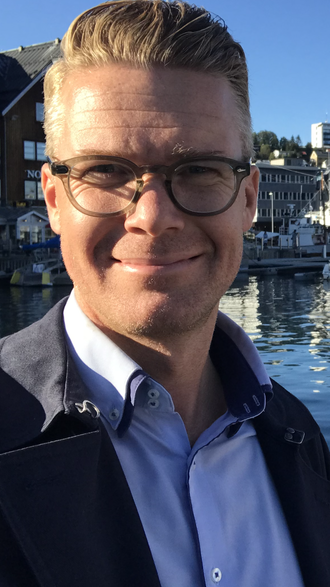 Mats Rønning, leder av presselosjen og jobber i Dagbladet.
