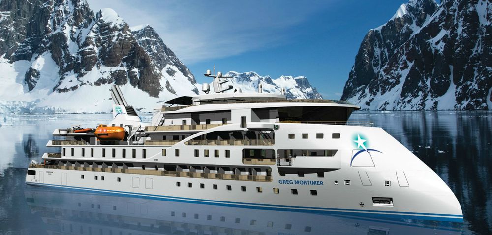 Ekspedisjonscruiseskipet MS Greg Mortimer skal oppkalles etter Aurora Expeditions-grunnleggeren. Dette blir det første ekspedisjonscruiseskipet som bygges ved et kinesisk verft. Kunde er Sun Stone, som har bestilt fire CX 103-skip med opsjon på seks til.