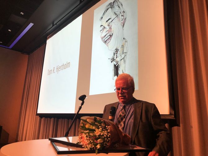 Fra prisutdelingen Gullparaplyen i Bergen 15. mars 2019.