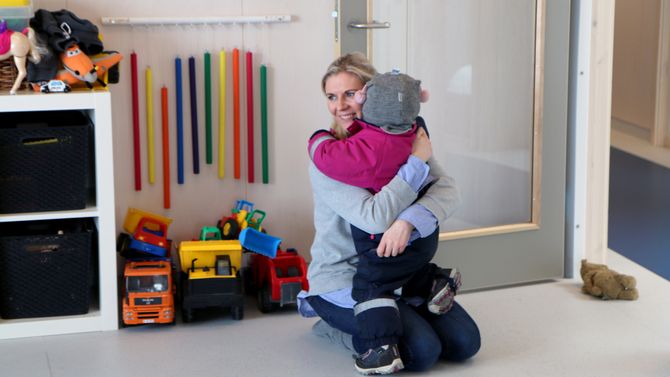 Hagehaugen barnehage. Styrer Britt Helen Aavik.