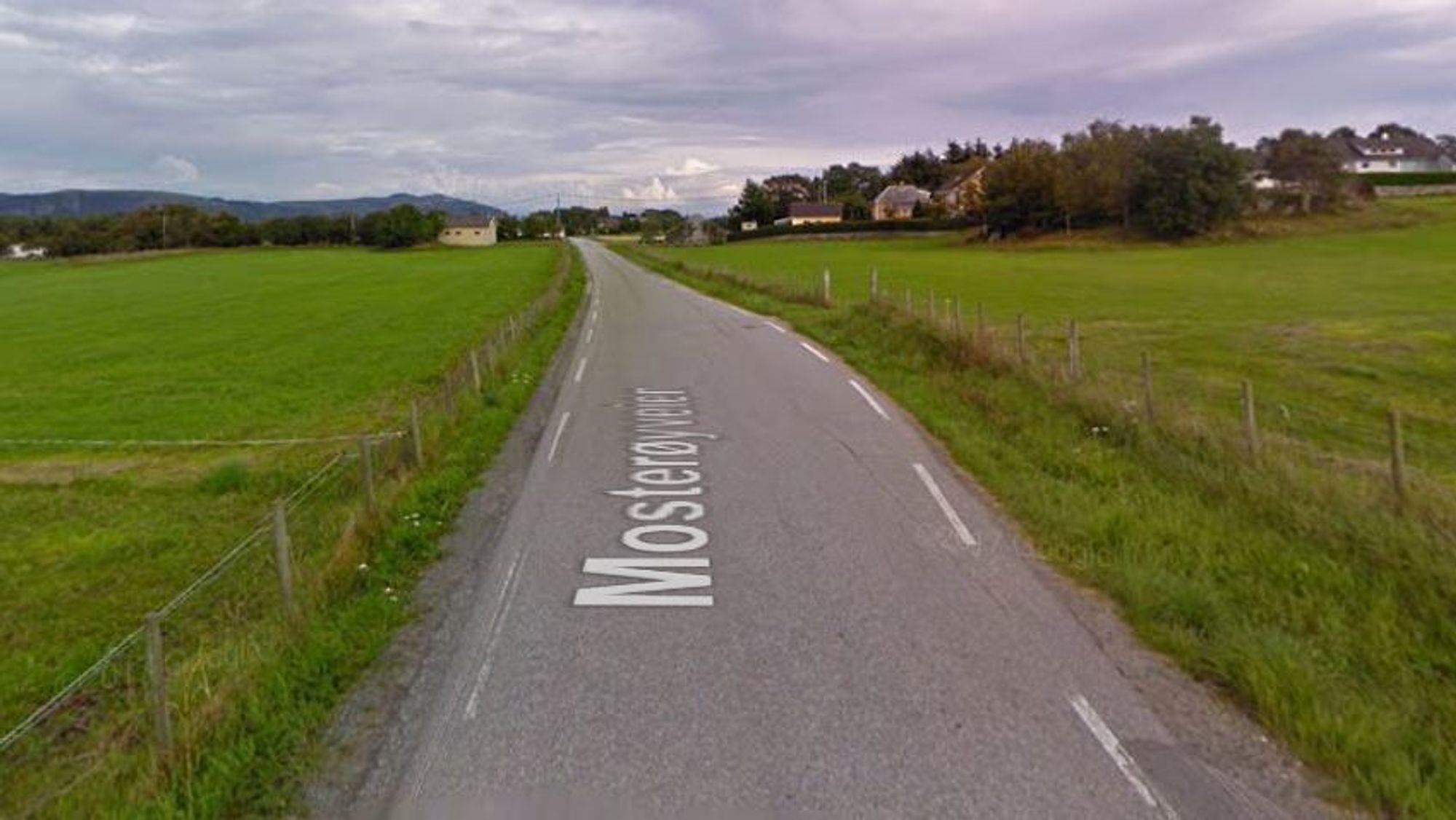 Fylkesvei 561 på Mosterøy i Rogaland.