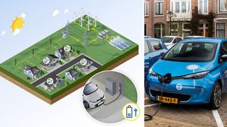 Renault har demonstrert toveislading over vekselstrøm i et prosjekt i Belgia i år.