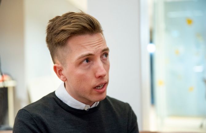Lars Joakim Skarvøy, politisk journalist i VG.