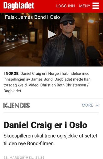 Skjermdump fra Dagbladets sak.