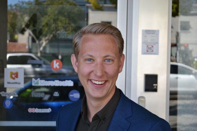 Svend Aspaas (24) var i vinter kommunikasjonspraktikant i Silicon Valley.