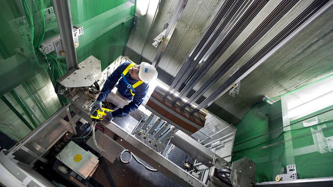Smart heis fra Kone big data ai kunstig intelligens Watson Malling