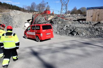Statnett Veidekke Sogn SMestad fossilfri byggeplass anlegg tunnel