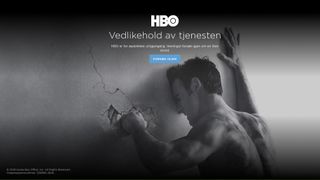 Frustrert mann kommer ikke inn på HBO Nordic.
