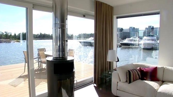 Horten havneby indre havn flytende boliger